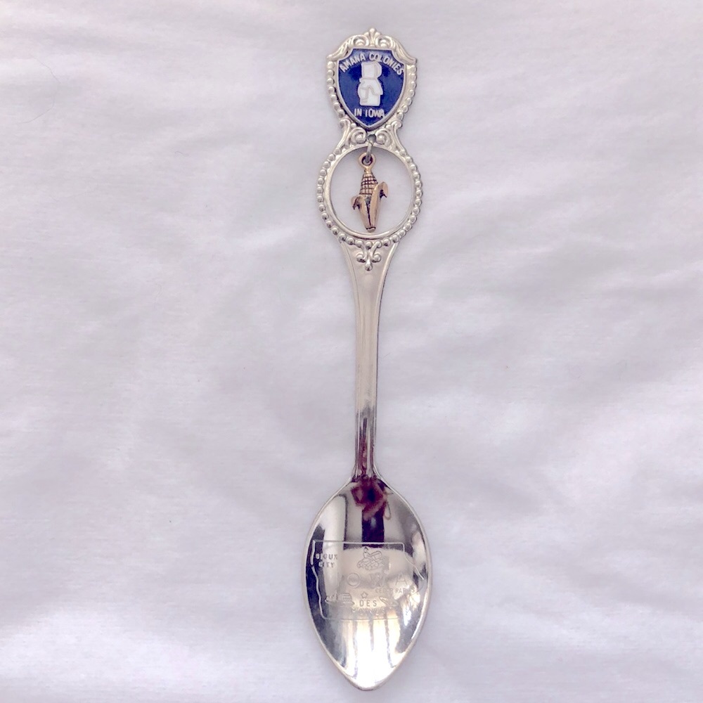 Iowa Amana Colonies Silver collectible Souvenir Spoon